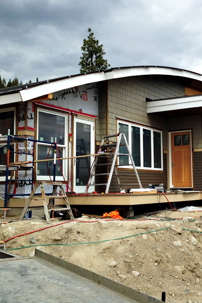 Mettler Construction Ltd. building site in the Nicola Valley BC