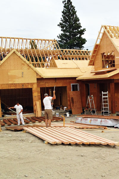 Building site for Mettler Construction in Merritt BC